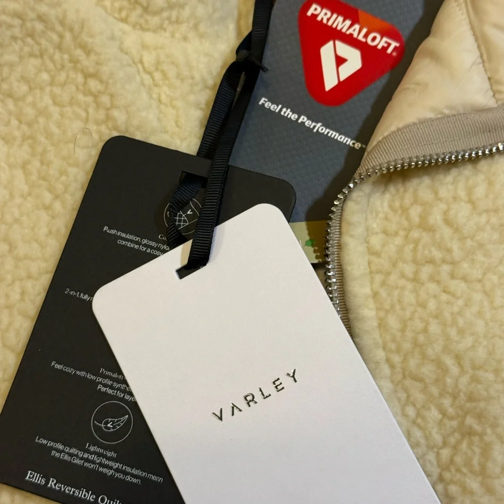 NWT Varley Ellis Reversible Quilt Gilet XS - Picture 11 of 15